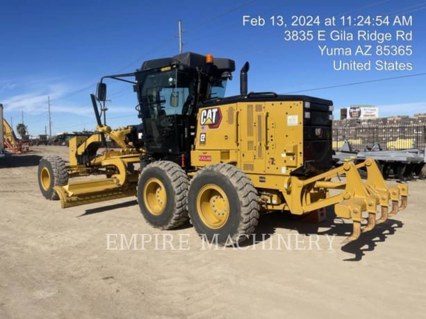 Caterpillar 120-14, Motor Grader, 1591 hours, S/N: Y9C01004, 2023 - Image 4