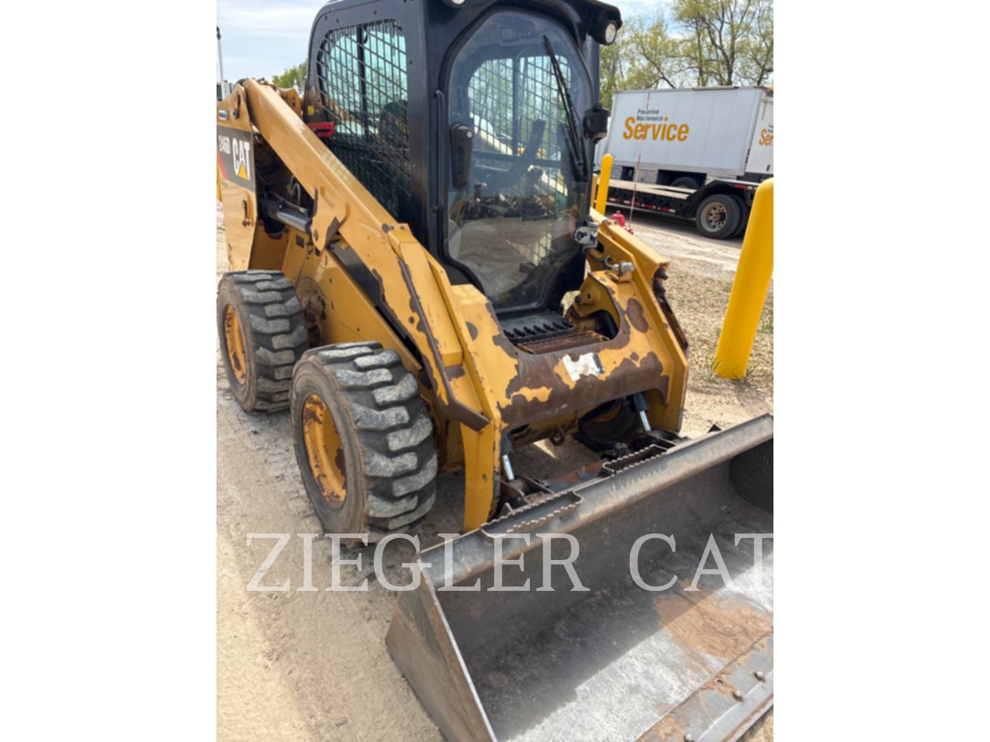 Cat 246D, Skid Steer Loader, 1840 hours, S/N: BYF04737, 2019 - Image 2