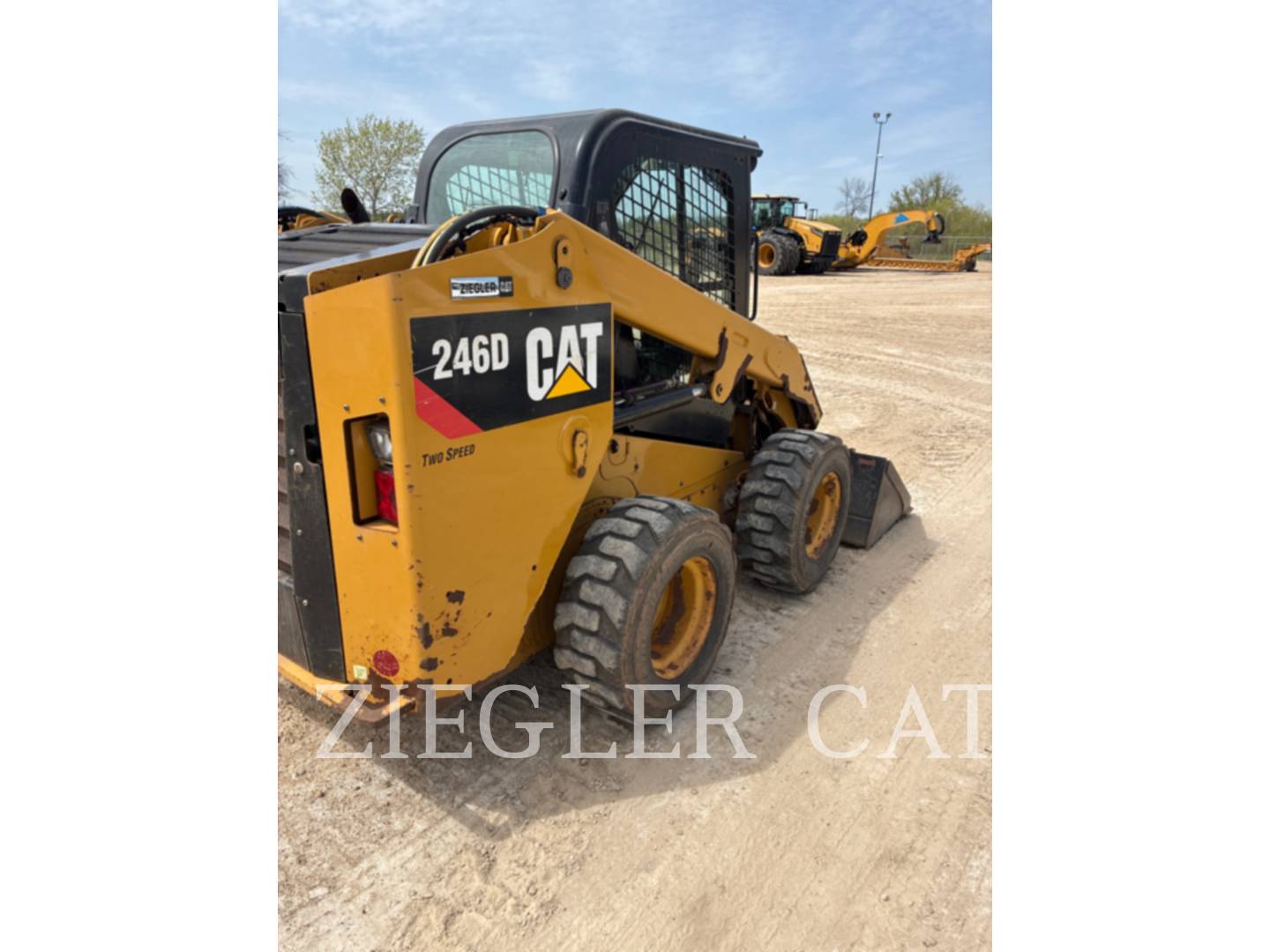 Cat 246D, Skid Steer Loader, 1840 hours, S/N: BYF04737, 2019 - Image 3