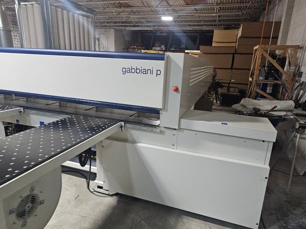 SCM Gabbiani #P75, Automatic Front Load Panel Beam Saw, 500 hours, pristine condition, 2019 - Image 4
