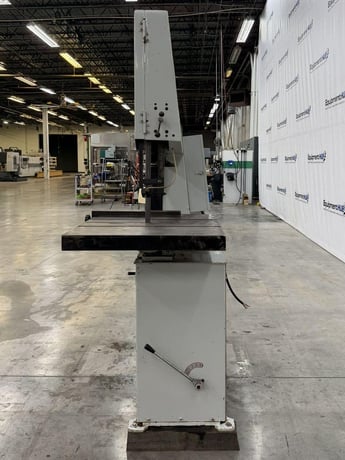 24" MSC #09514654, vertical metal cutting vari-speed bandsaw, 2 HP, 80-4000 FPM, built-in blade welder - Image 3