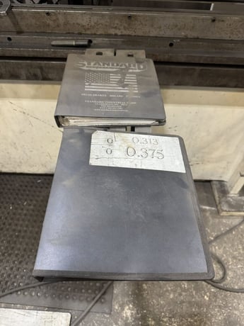 200 Ton, Standard Industrial #AB200-12, hydraulic press brake, 12' overall, 125" between housing, 8" stroke - Image 9