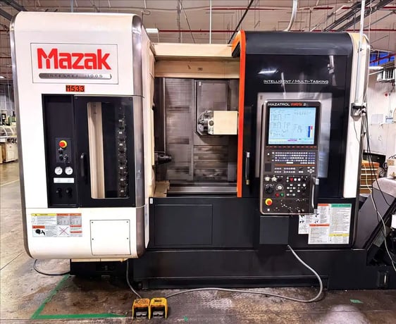 Mazak #Integrex-i100S, 5-Axis multitasking machining center, Mazatrol Matrix II Control, 17.7" X, 8.3" Y - Image 1