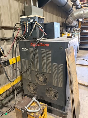 Retro Systems #Hornet-HD-HHD78-ESR200, 400 amps., 6.6' x 24' Hypertherm plasma cutter, 2015 - Image 3