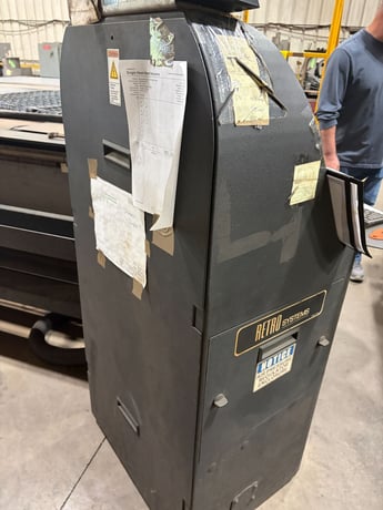 Retro Systems #Hornet-HD-HHD78-ESR200, 400 amps., 6.6' x 24' Hypertherm plasma cutter, 2015 - Image 5