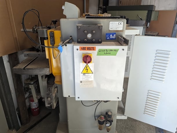 Balestrini Pico Tenoner Twin Table - Image 3