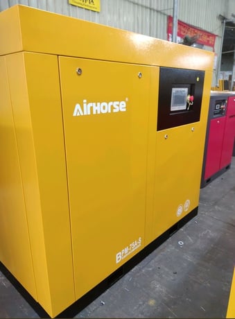 185 cfm, 232 psi, Airhorse #BPM-75A, rotary screw air compressor, 73 HP - Image 1