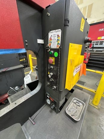 6 Ton, Haeger #618-1L, hardware insertion press, 18" throat, 8" stroke, foot pedal, 2000 - Image 3