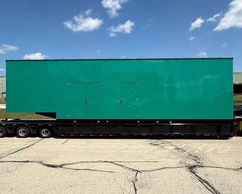 2500 KW Cummins #DQKAN, diesel generator set, 480 Volts, 3-phase, 1800 RPM, QSK60-G19 NR2 engine, 3750 gal. - Image 1