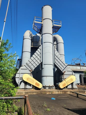 125,000 cfm ETA Engineering (2) 6015 x 120 Baghouse Dust Collector - Image 3