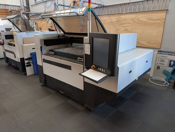 Coherent #Meta-10C, CO2 Laser Cutter, 1000 watt, 82" X, 95" Y, 82" Z, 50" x 50" sheet, 2013 - Image 2