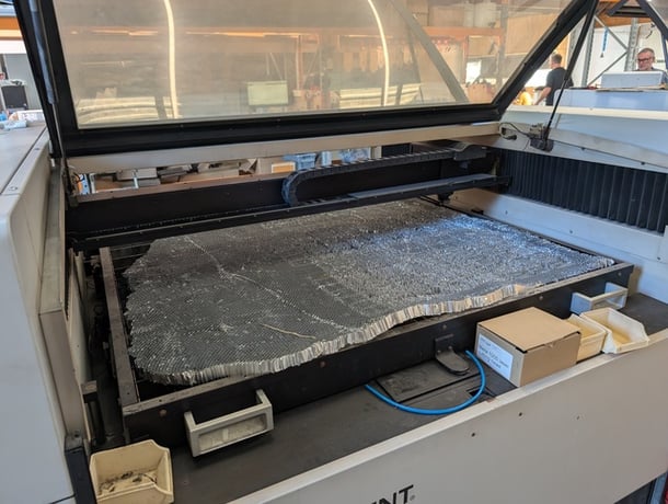 Coherent #Meta-10C, CO2 Laser Cutter, 1000 watt, 82" X, 95" Y, 82" Z, 50" x 50" sheet, 2013 - Image 3