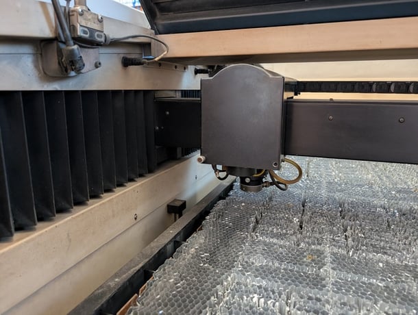 Coherent #Meta-10C, CO2 Laser Cutter, 1000 watt, 82" X, 95" Y, 82" Z, 50" x 50" sheet, 2013 - Image 4