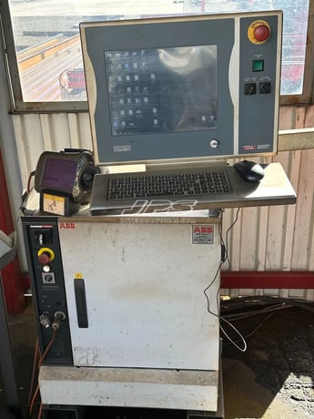 Burlington Automation #Python-X, CNC Robotic Plasma Coper/Profile Cutting Machine, 36" max. profile width - Image 7