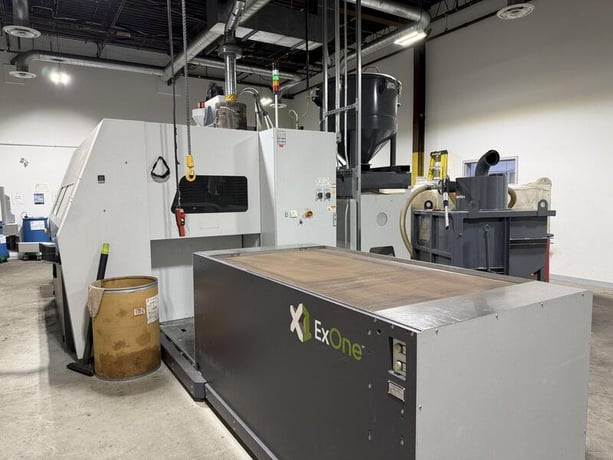 ExOne #S-Max-2.0, Industrial Sand Mold/Core 3D Printer, 125 liters/hour, 70.9" x 39.4" x 27.6" build box - Image 7