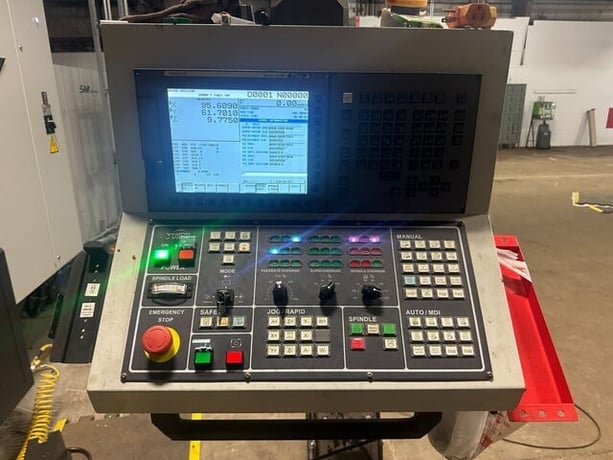 Vision #SM4122, CNC Gantry Machining Center, 86.7" X Travel, 161.4" Y Travel, 40" Z, 161" x 86" table, 35 HP - Image 2