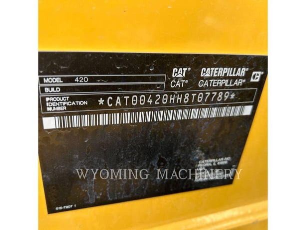 Cat 420, Backhoe Loader, 4 hours, S/N: H8T07789, 2026 - Image 6
