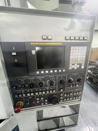 21.6" Youji #CY-550H+APC, CNC Vertical Boring Mill, 29.5" swing, 19.1" work height, 29 HP, 4,000 RPM, Fanuc - Image 5