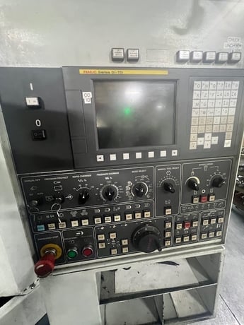 21.6" Youji #CY-550H+APC, CNC Vertical Boring Mill, 29.5" swing, 19.1" work height, 29 HP, 4,000 RPM, Fanuc - Image 6