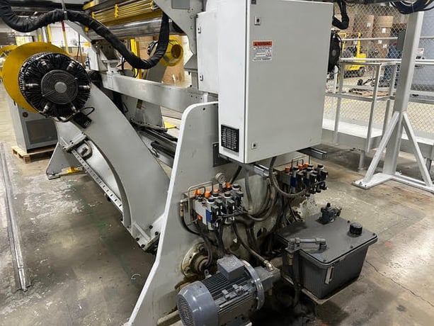 59" Apollo/TSK #1450, Dual Rotary Knife Sheeter, 16"-60" sheet length range, 990 FPM, 2012 - Image 5