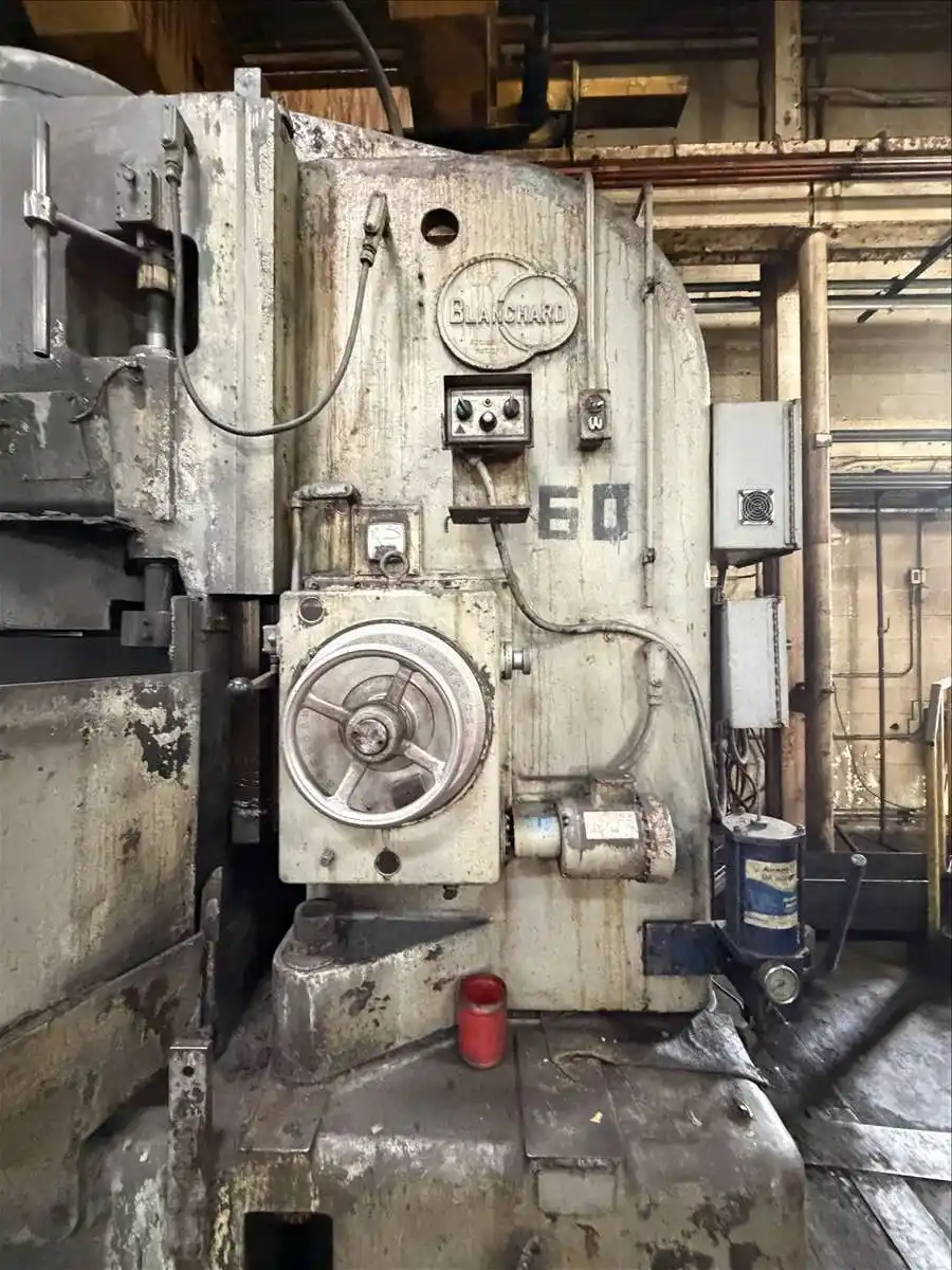 Blanchard #60, vertical rotary grinder, 60" magnetic chuck - Image 3