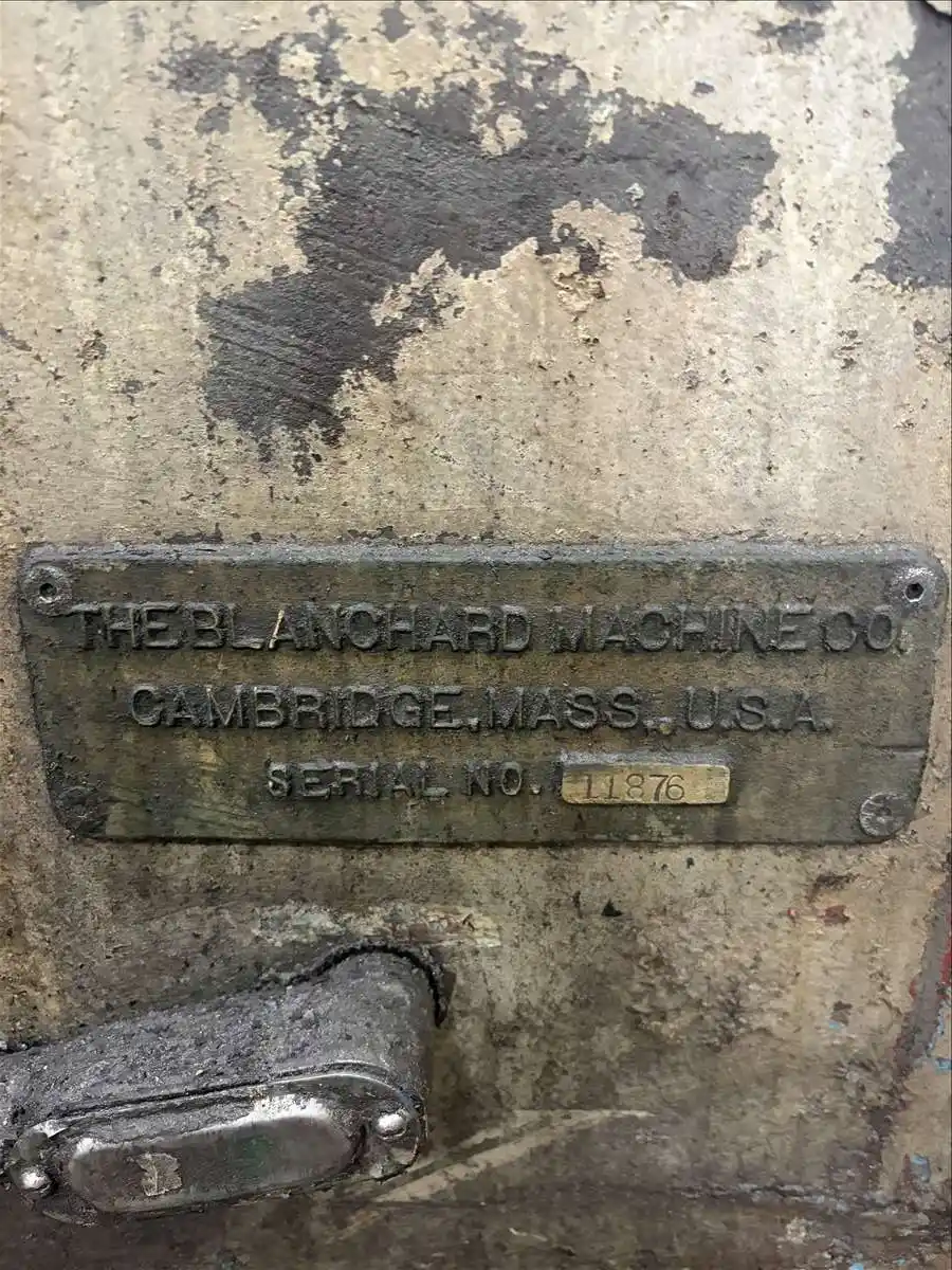 Blanchard #60, vertical rotary grinder, 60" magnetic chuck - Image 7