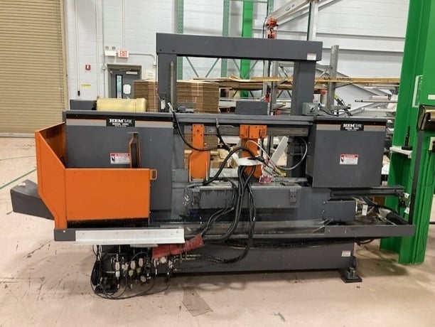 14" x 20" Hem #DC-1420HIA-C, automatic dual column horizontal band saw, 1-1/4" x 17'-8" x .042" blade, 7.5 - Image 2