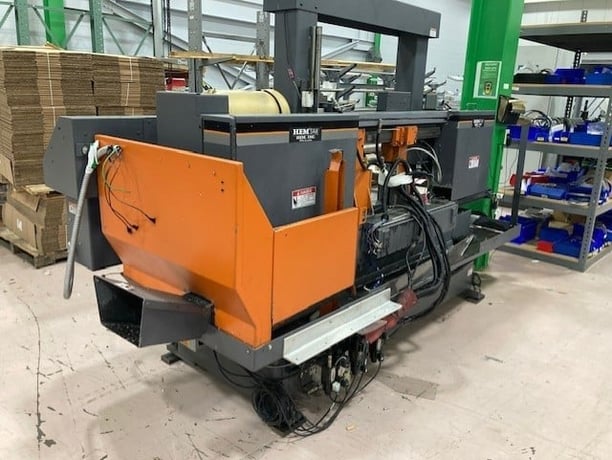 14" x 20" Hem #DC-1420HIA-C, automatic dual column horizontal band saw, 1-1/4" x 17'-8" x .042" blade, 7.5 - Image 4