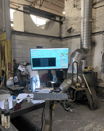 Northern Vision #NVHD-6x30, CNC plasma cutter, 6' x30' cutting area, dual rack & pinion, 2016 - Image 5