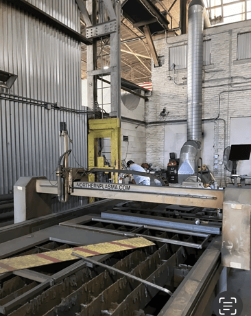 Northern Vision #NVHD-6x30, CNC plasma cutter, 6' x30' cutting area, dual rack & pinion, 2016 - Image 6