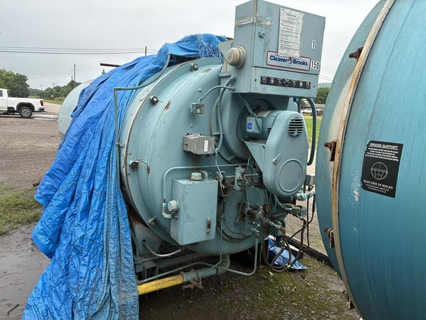 150 HP Cleaver-Brooks #CB-200-250, steam boiler, 750 sq.ft., 1992 - Image 10