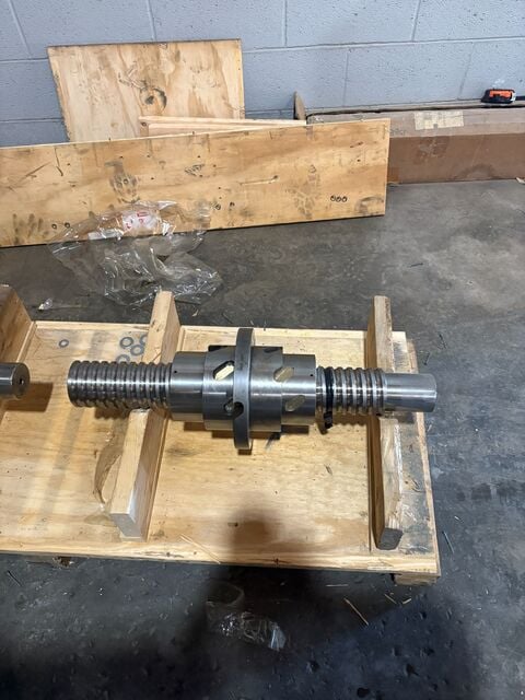 Wedin #115202, ball screw assembly, 4' diameter, 30" overall, 25" thread - Image 4