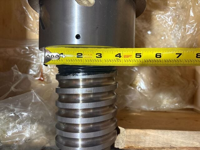 Wedin #115202, ball screw assembly, 4' diameter, 30" overall, 25" thread - Image 10
