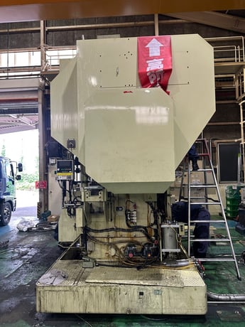 100 Ton, Asahi Seiki #TM-11, transfer press, 127mm stroke, 550mm Shut Height, 25 stations, 75mm Pitch, 10-50 - Image 9