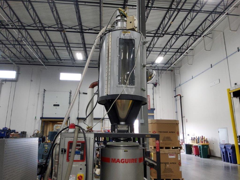 Maguire #VBD-300, vacuum batch dryer, 300 lb./hr., 480 V., 350°F, 80 psi, 1.1 HP, 6 KW heater power - Image 3