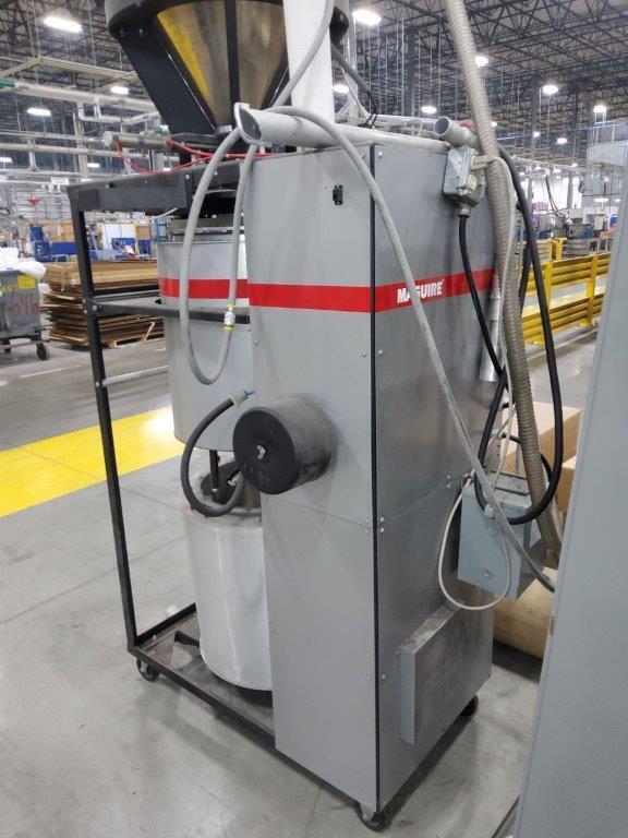 Maguire #VBD-300, vacuum batch dryer, 300 lb./hr., 480 V., 350°F, 80 psi, 1.1 HP, 6 KW heater power - Image 5