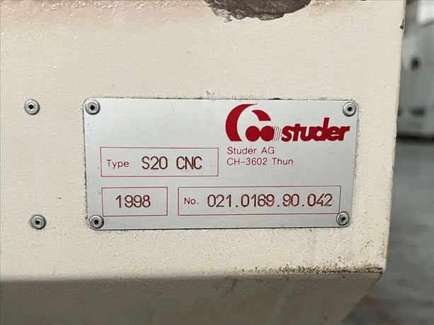 Studer #S20, CNC universal cylindrical grinder, 1998 - Image 10