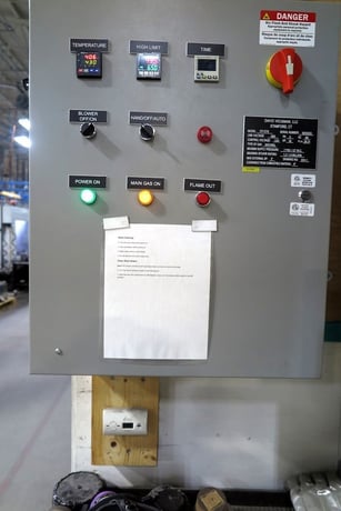 144" width x 96" H x 192" L David Weisman, walk-in gas fired oven, 500&deg;F, 2020 - Image 3