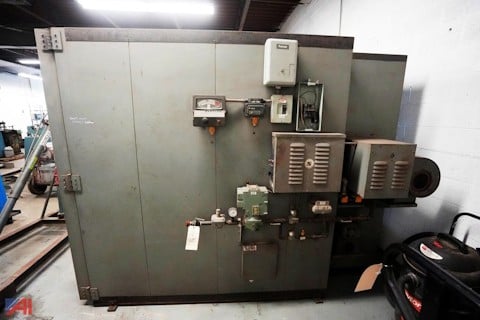 48" width x 72" H x 72" L Steelman, gas fired walk-in oven, 450&deg;F - Image 6