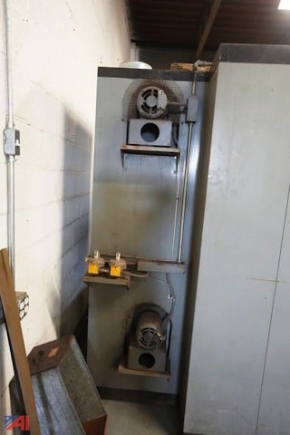 48" width x 72" H x 72" L Steelman, gas fired walk-in oven, 450&deg;F - Image 7