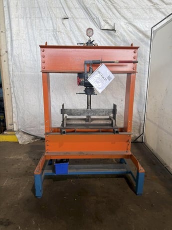 75 Ton, Dake #75H, hydraulic H-frame press - Image 3