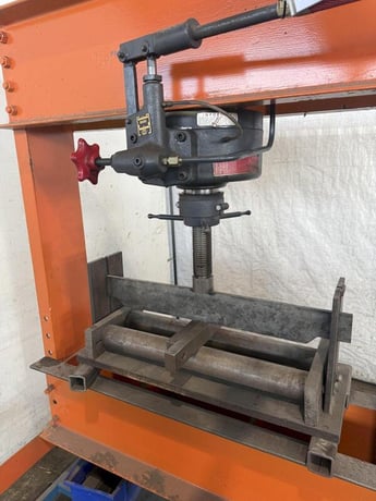 75 Ton, Dake #75H, hydraulic H-frame press - Image 4
