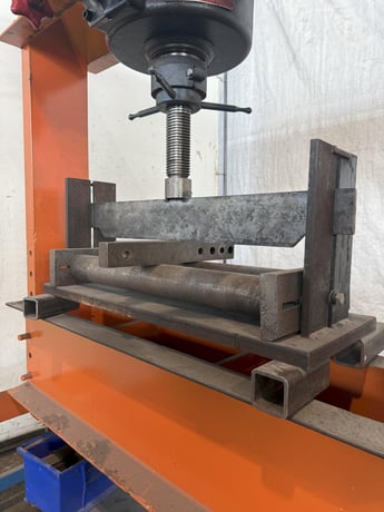 75 Ton, Dake #75H, hydraulic H-frame press - Image 5