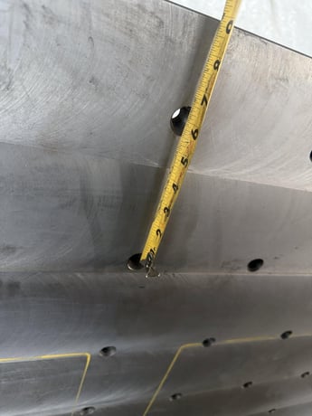 48" x 48" x 36" drilled & tapped angle plate - Image 5