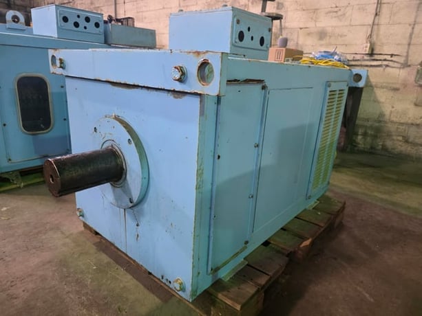 600 HP 1200 RPM Abb, Frame 400LB, DPFVBB, 650 VA, 220/110 VF - Image 1