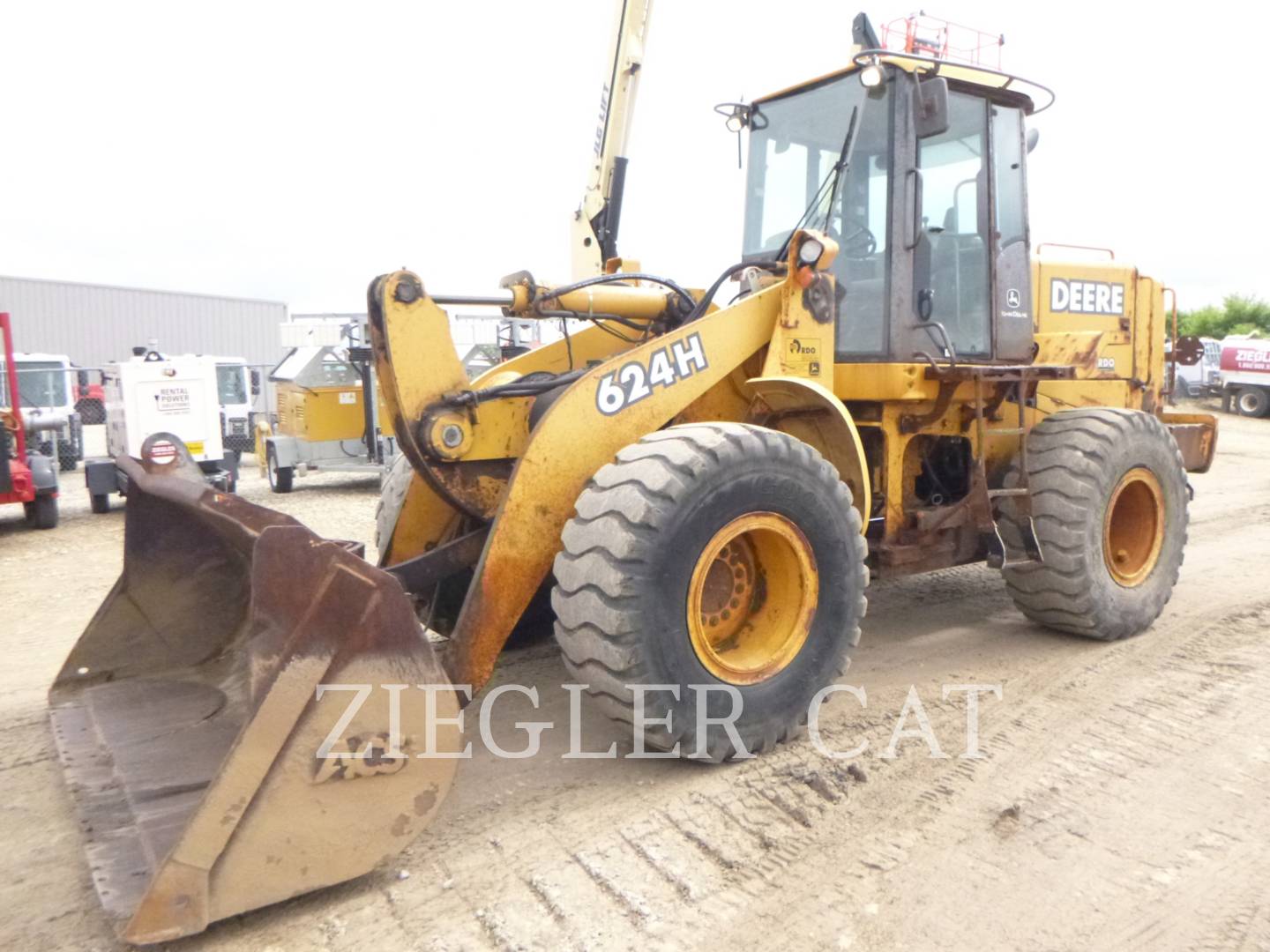 Deere & Co. 624H, Wheel Loader, 7878 hours, S/N: DW624HX584989, 2002 - Image 1