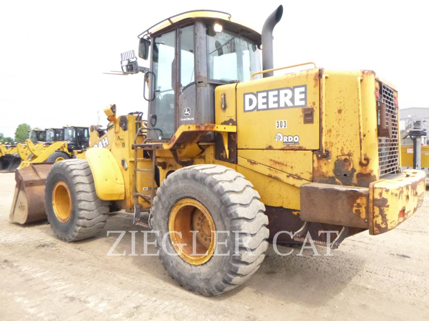 Deere & Co. 624H, Wheel Loader, 7878 hours, S/N: DW624HX584989, 2002 - Image 4