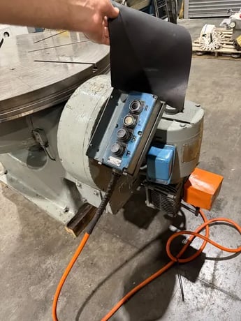 48" x 48" Rotab, T-Slotted powered precision rotary table, powered tilt / rotate - Image 8
