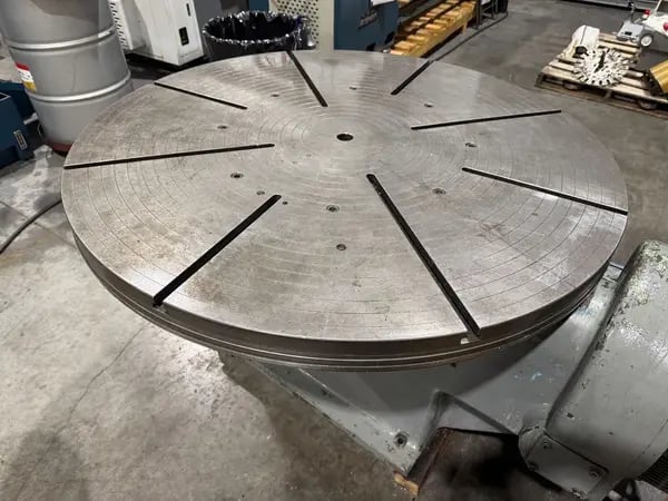 48" x 48" Rotab, T-Slotted powered precision rotary table, powered tilt / rotate - Image 9
