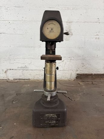 Wilson Rockwell #3our, hardness tester, 5" opening, 5.5" throat depth - Image 1